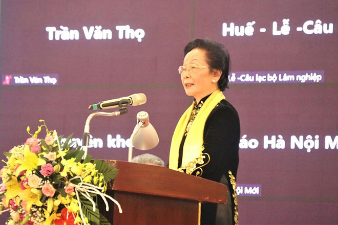 GS.TS Nguyễn Thị Doan tái đắc cử Chủ tịch Hội Khuyến học Việt Nam