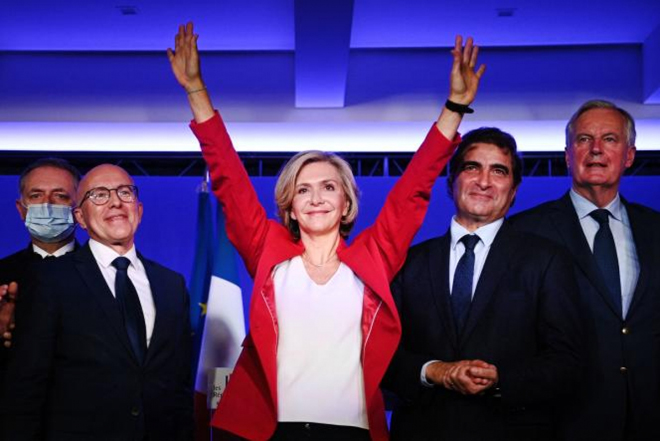 Bà Valérie Pécresse được nhận định sẽ thành đối thủ lớn của ông Macron.