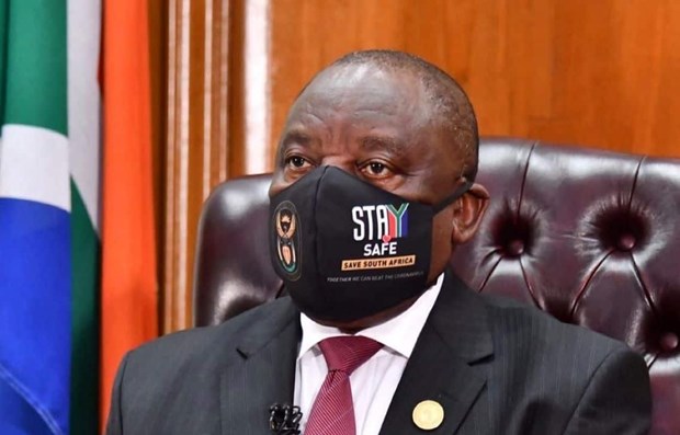 Tổng thống Nam Phi Cyril Ramaphosa.