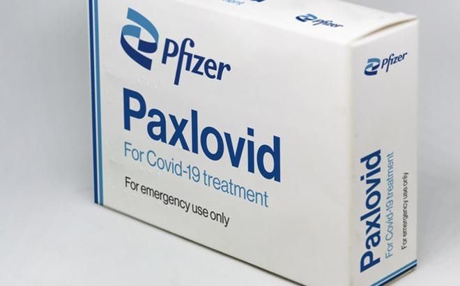 Thuốc Paxlovid trị Covid-19 của Pfizer.