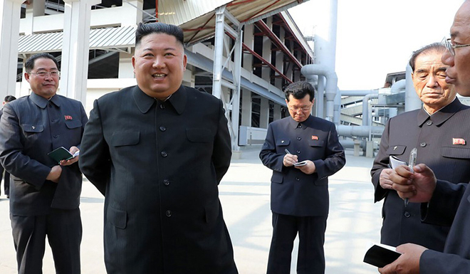 Nhà lãnh đạo Triều Tiên Kim Jong-un