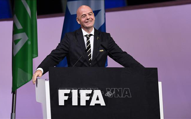 Ông Gianni Infantino - Chủ tịch Liên đoàn bóng đá thế giới (FIFA).