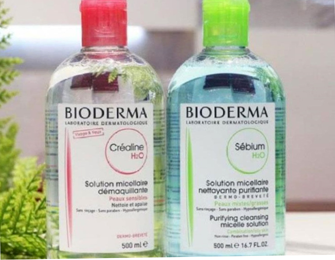 Sản phẩm tẩy trang Bioderma do 2 công ty tại Hà Nội và TP.HCM nhập khẩu vừa bị Cục Quản lý dược (Bộ Y tế) yêu cầu đình chỉ, thu hồi.