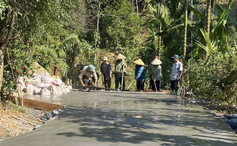 Các địa phương trên địa bàn tỉnh Yên Bái tích cực xây dựng nông thôn mới.