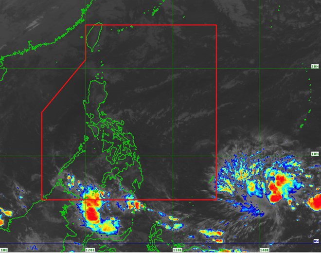 Áp thấp tại khu vực Biển Đông đang mạnh lên thành áp thấp nhiệt đới và có thể trở thành cơn bão đầu tiên ở Philippines trong tháng 12 này.