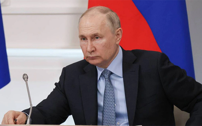 Tổng thống Nga Vladimir Putin.