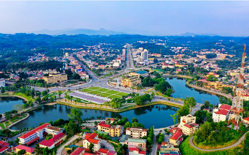 Trung tâm thành phố Yên Bái hôm nay