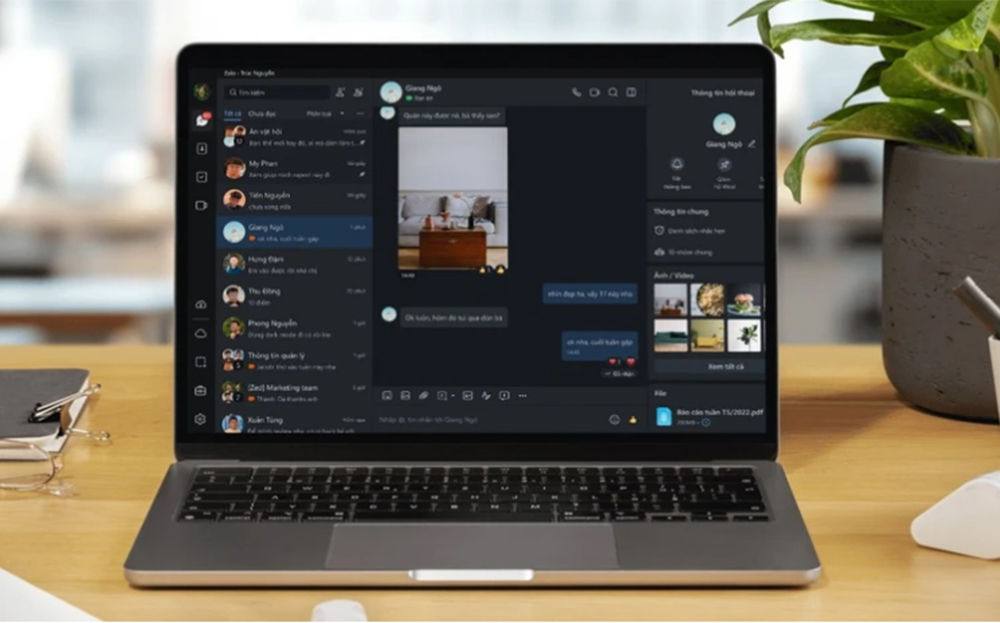 Zalo PC hiển thị tin nhắn nhanh gấp 3 lần, độ ổn định tăng lên gấp 10 lần.