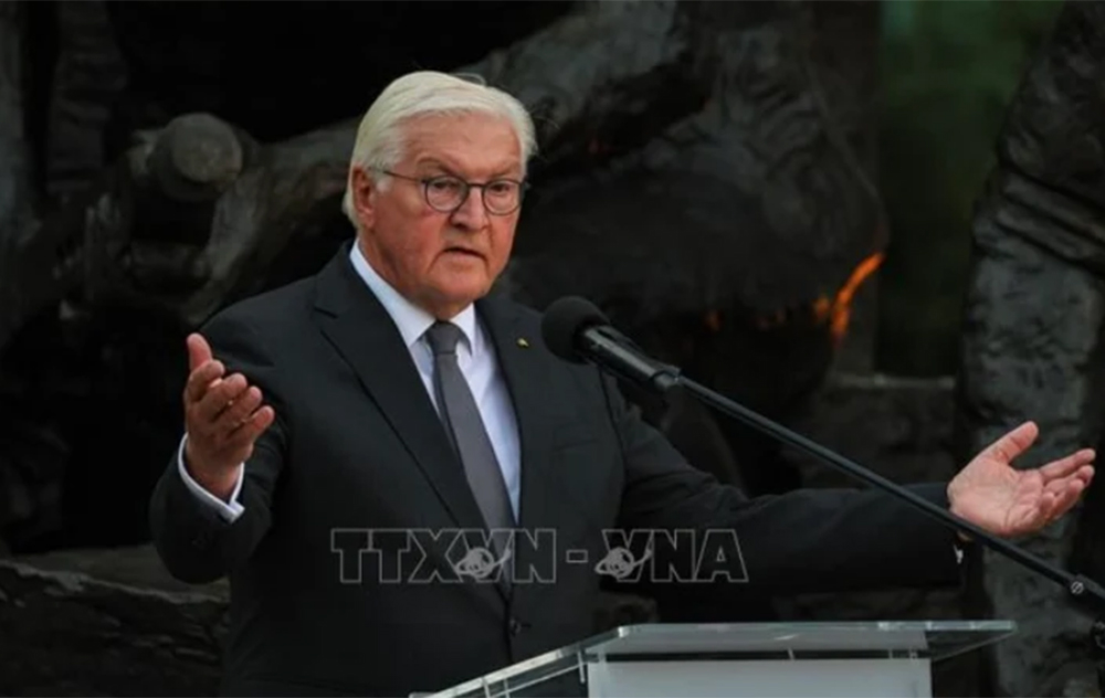 Tổng thống Đức Frank-Walter Steinmeier.