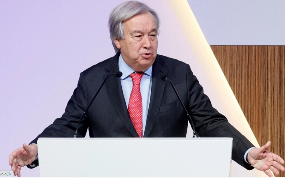 Tổng thư ký Liên hợp quốc Antonio Guterres.