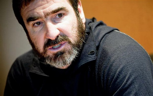 Cựu tiền đạo của Manchester United Eric Cantona.