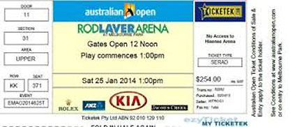 Những tấm vé của Australia Open đang nóng hơn bao giờ hết.
