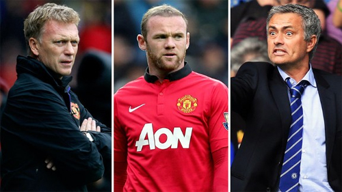 Mourinho (phải) luôn có những chiêu trò trước các trận đấu lớn. Ảnh: ESPN.