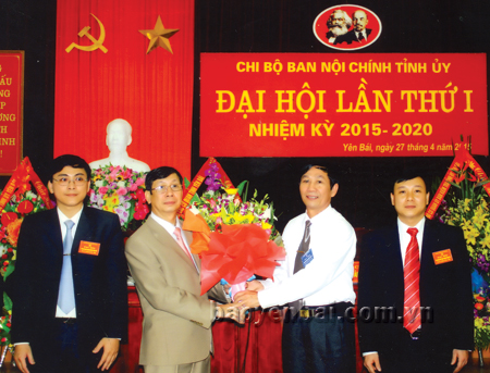 Chi bộ Ban Nội chính Tỉnh ủy đã lãnh đạo thành công Đại hội Chi bộ nhiệm kỳ 2015 - 2020.
