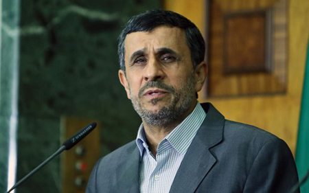 Cựu Tổng thống Iran Mahmoud Ahmadinejad.