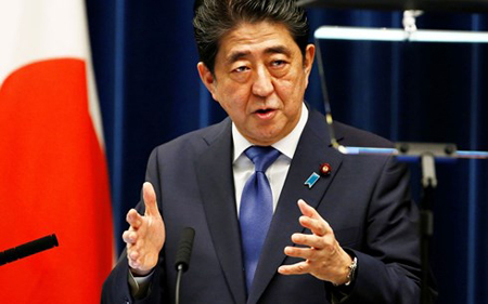 Thủ tướng Nhật Bản Shinzo Abe.