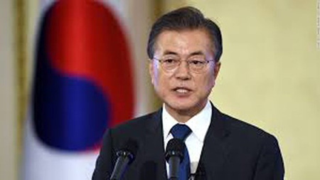 Tổng thống Moon Jae-in.
