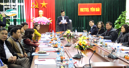 Đồng chí Dương Văn Tiến - Phó Chủ tịch UBND tỉnh phát biểu tại Hội nghị ở điểm cầu tỉnh Yên Bái.