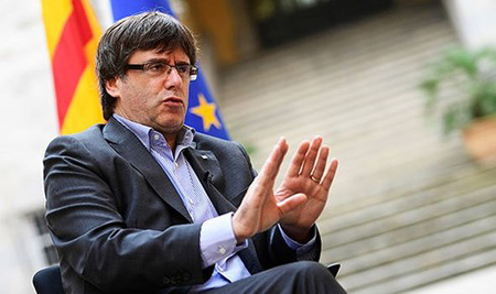 Cựu Thủ hiến Catalonia Carles Puigdemont.