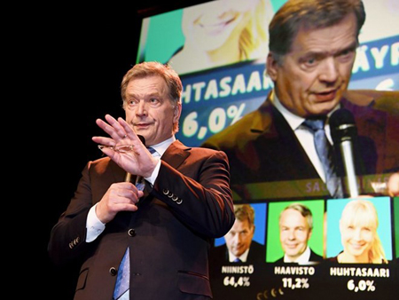 Tổng thống Phần Lan Sauli Niinisto.