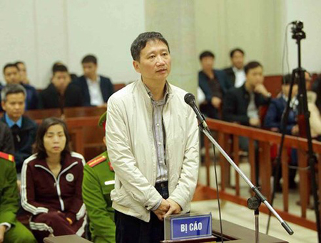 Bị cáo Trịnh Xuân Thanh bị đề nghị mức án Chung thân về tội tham ô trong vụ án xảy ra tại PVP Land.