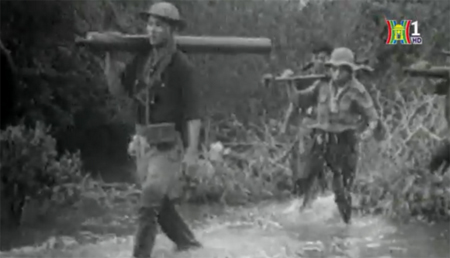 Một hình ảnh tư liệu trong phim “Xuân 1968 – Báo chí đồng hành cùng dân tộc”.