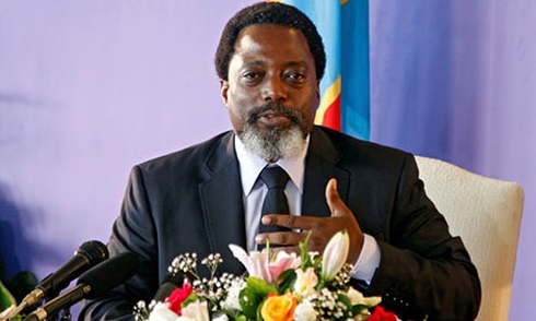 Đương kim Tổng thống DRC Joseph Kabila.