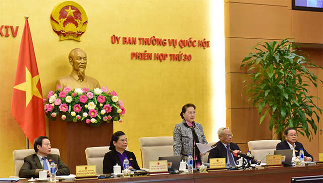 Chủ tịch Quốc hội Nguyễn Thị Kim Ngân phát biểu bế mạc.
