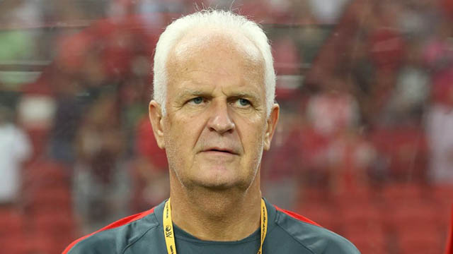 Bernd Stange là HLV thứ hai bị mất việc tại Asian Cup 2019.