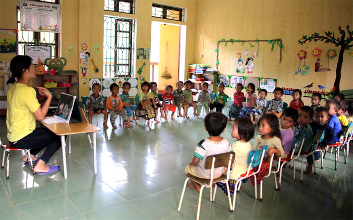 Những năm qua, tỉnh Yên Bái luôn chú trọng đẩy mạnh công tác quan tâm, chăm sóc để trẻ em phát triển toàn diện.