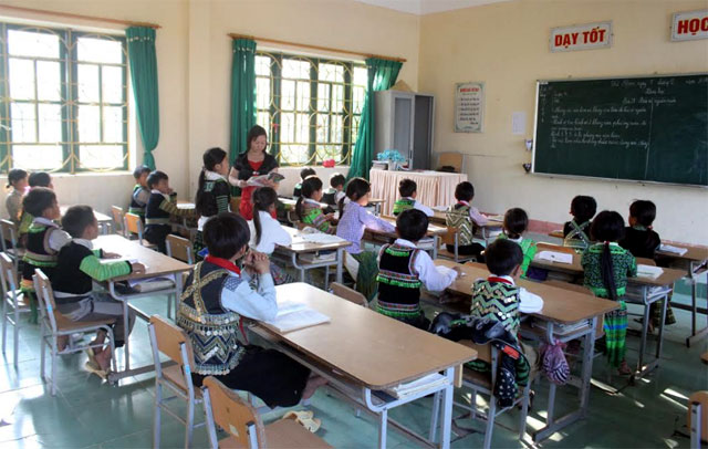 Triển khai chương trình GDPT mới, Bộ GD&ĐT đã ban hành kế hoạch đào tạo giáo viên theo lộ trình (Ảnh: Minh Huyền).
