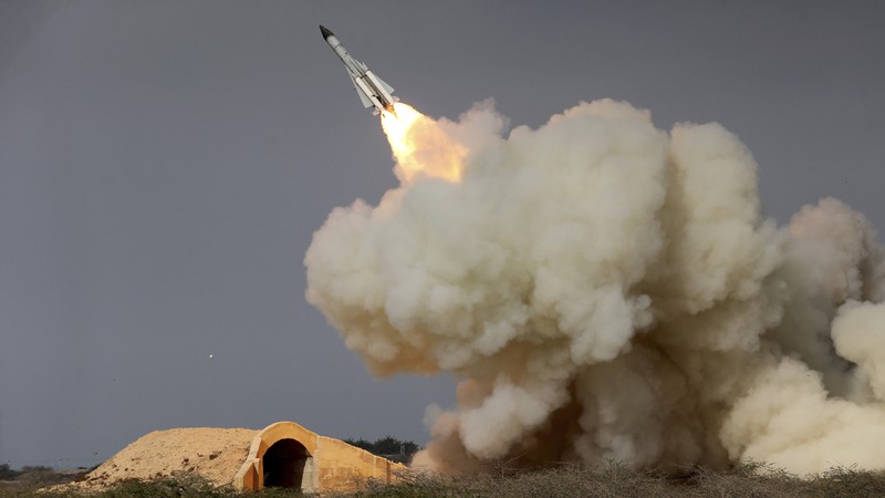 Iran tấn công tên lửa vào căn cứ không quan của Mỹ tại Iraq. Ảnh minh họa