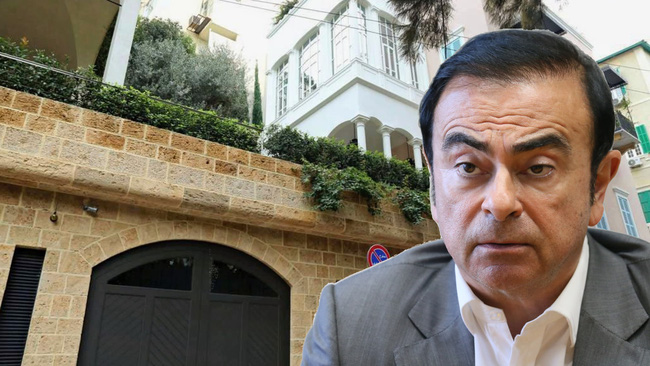 Nơi ở của cựu Chủ tịch Nissan Carlos Ghosn ở Thủ đô Beirut, Lebanon.