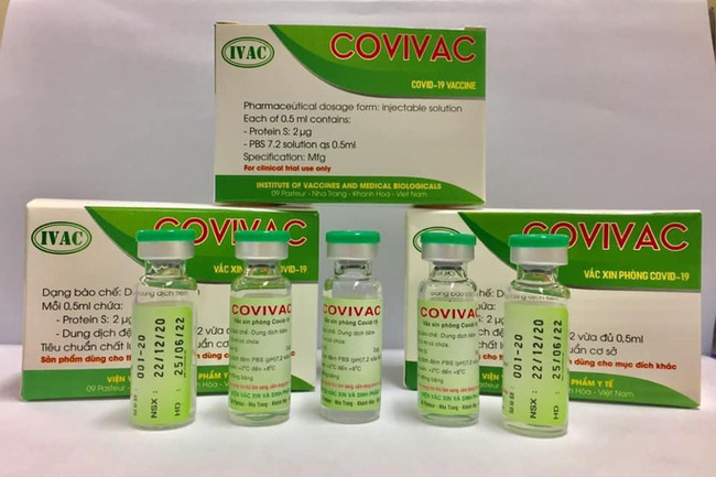 Vaccine Covivac ngừa COVID-19 do IVAC sản xuất dự kiến tiêm thử nghiệm trên người trong tháng 1/2021.