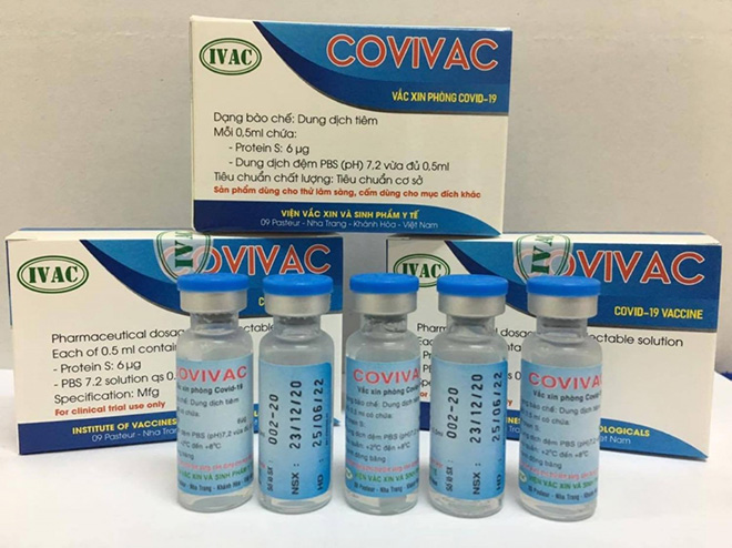 Vaccine COVID-19 của IVAC chuẩn bị thử nghiệm trên người.