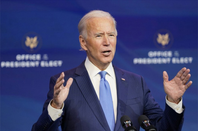 Tổng thống đắc cử Joe Biden.
