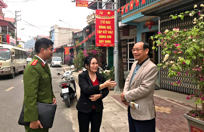 Mô hình camera an ninh trên địa bàn phường Nguyễn Thái Học, thành phố Yên Bái phát huy hiệu quả.