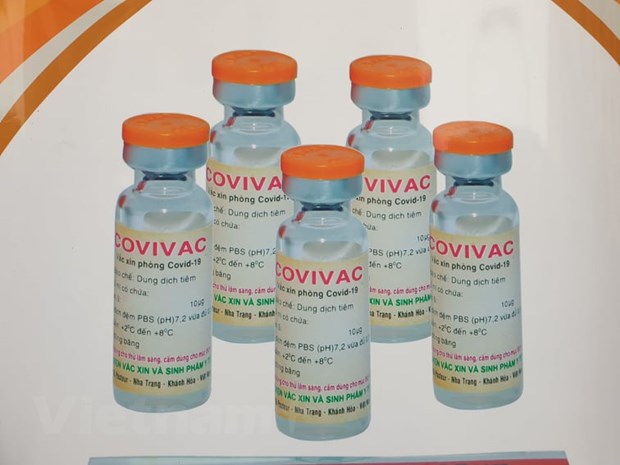 Vắcxin COVIVAC do Viện Vắc xin và Sinh phẩm Y tế (IVAC) sản xuất.