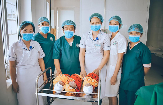 Trung tâm Y tế huyện Mù Cang Chải lần đầu tiên phẫu thuật thành công ca sinh 3.