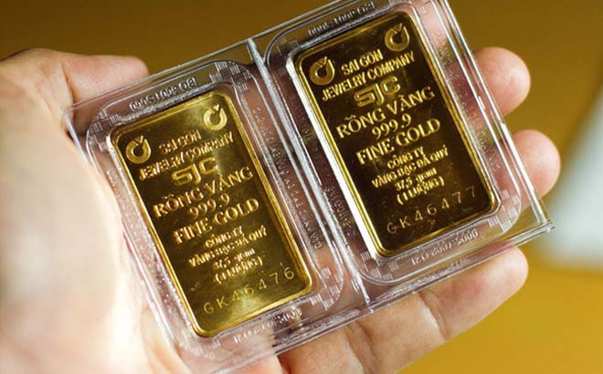 Giá vàng tăng vượt 62 triệu đồng/lượng.