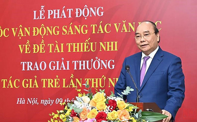 Chủ tịch nước Nguyễn Xuân Phúc.