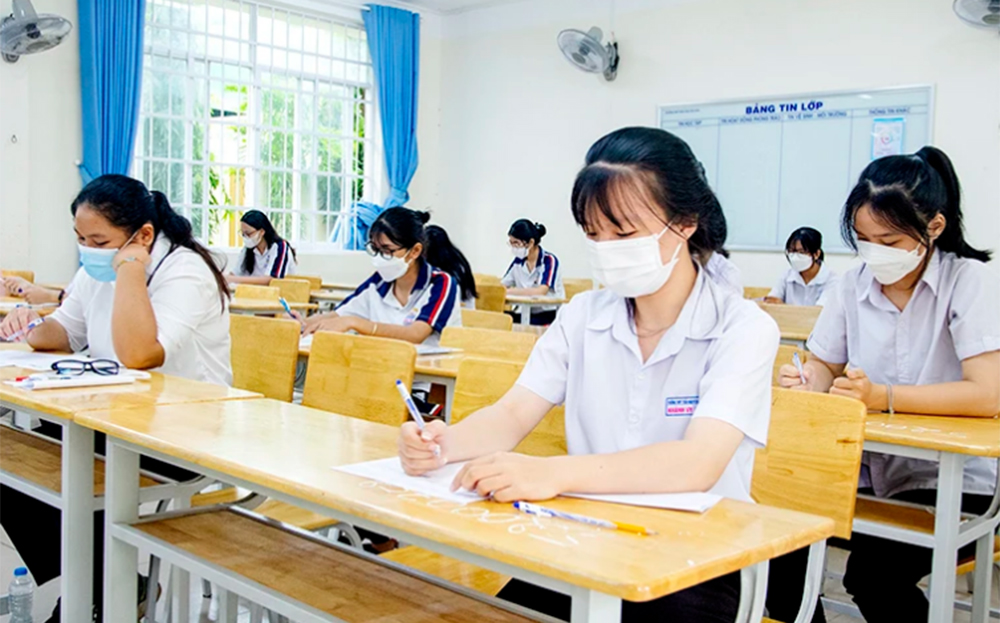 Điểm thi Trường trại Trường THPT Trần Nguyên Hãn (tỉnh Bà Rịa Vũng Tàu) trong kỳ thi tốt nghiệp THPT năm 2023.