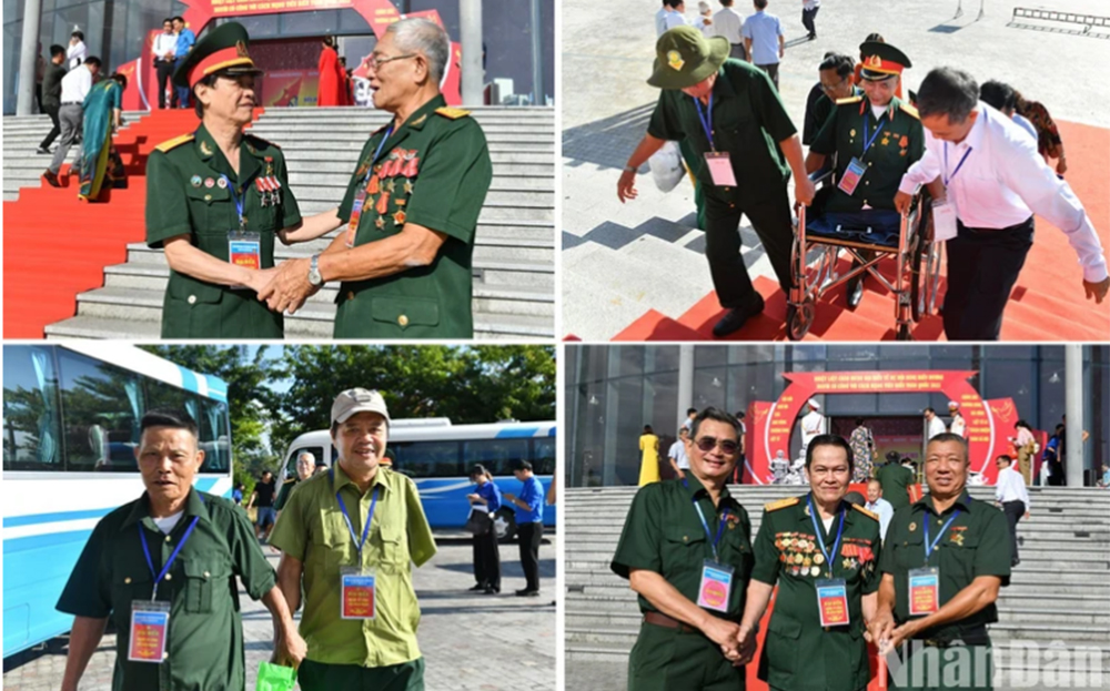 Các đại biểu dự Hội nghị biểu dương người có công với cách mạng tiêu biểu toàn quốc năm 2023 tại Thừa Thiên Huế, tháng 7/2023.