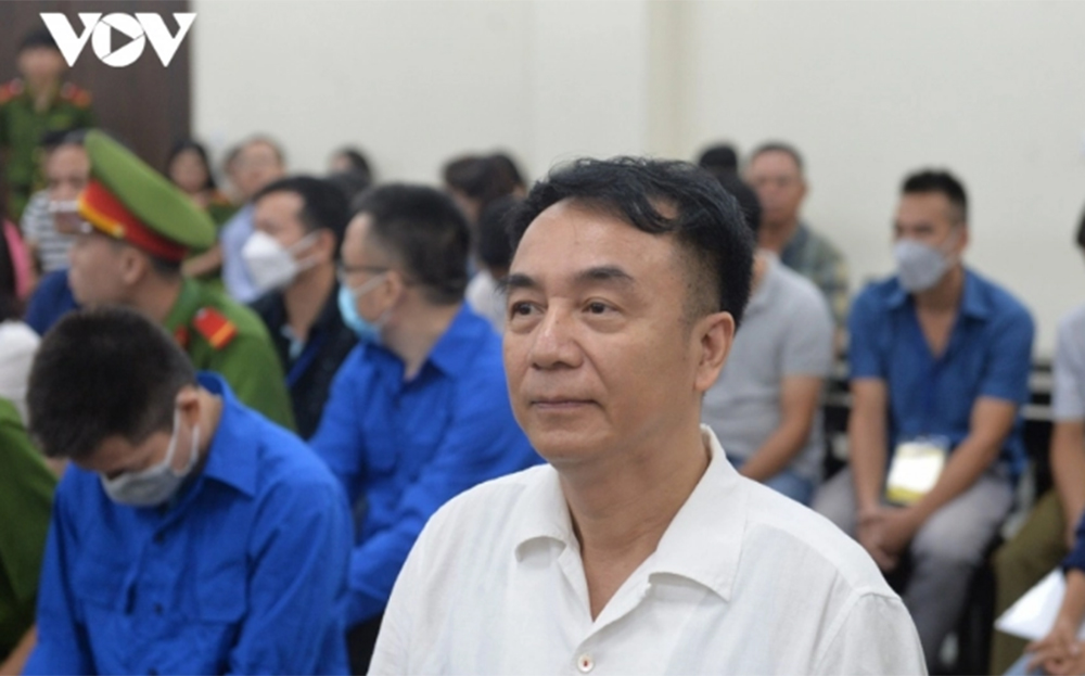 Bị cáo Trần Hùng tại phiên tòa sơ thẩm