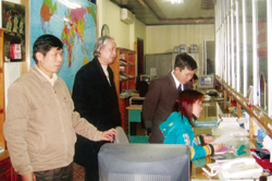 Lãnh đạo Bưu điện tỉnh, Công đoàn Bưu điện Việt Nam thăm Trung tâm giao dịch Km5.