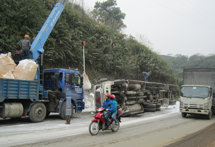 Hiện trường vụ tai nạn