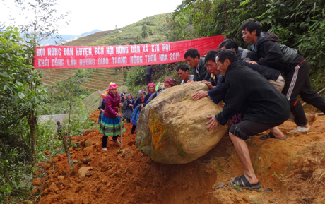 Chương trình 135 là một trong những chương trình rất có ý nghĩa đối với sự phát triển của Mù Cang Chải. Ảnh MQ