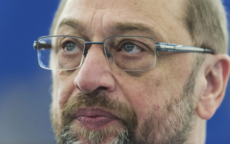 Cựu Chủ tịch Nghị viện châu Âu (EP) Martin Schulz dẫn dắt đảng Dân chủ Xã hội cánh tả tranh cử. Ảnh: EPA.
