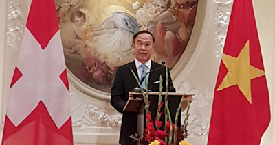 Đại sứ Việt Nam tại Thụy Sĩ Phạm Hải Bằng.