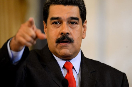 Tổng thống Venezuela Nicolas Maduro.